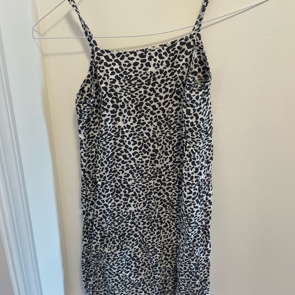 Stylish Leopard Print Kids Casual Dress